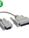 DB25 Male to DB9 Female Serial cable (1M)