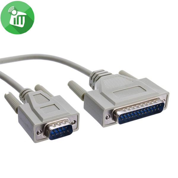 DB25 Male to DB9 Female Serial cable (5M)