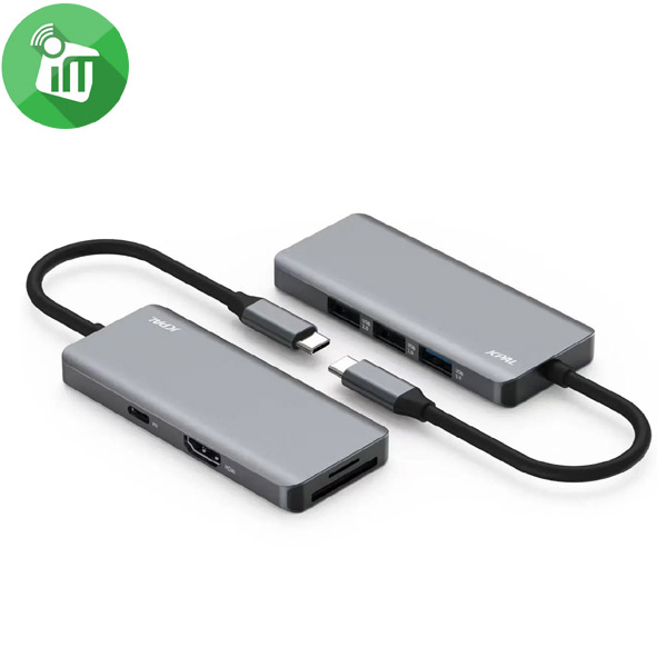 JCPal LINX USB-C to 7-Port Hub - Image 3
