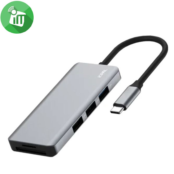 JCPal LINX USB-C to 7-Port Hub