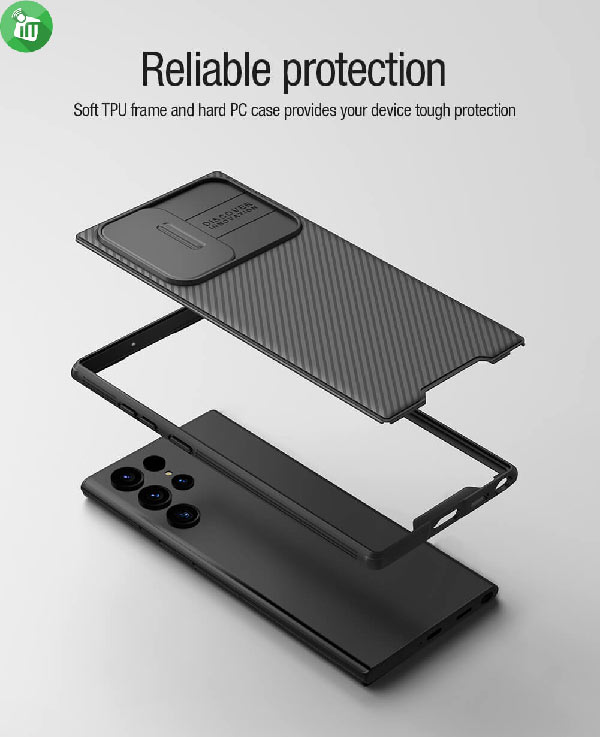 Nillkin CamShield Pro Magnetic Case Samsung Galaxy S22 Ultra