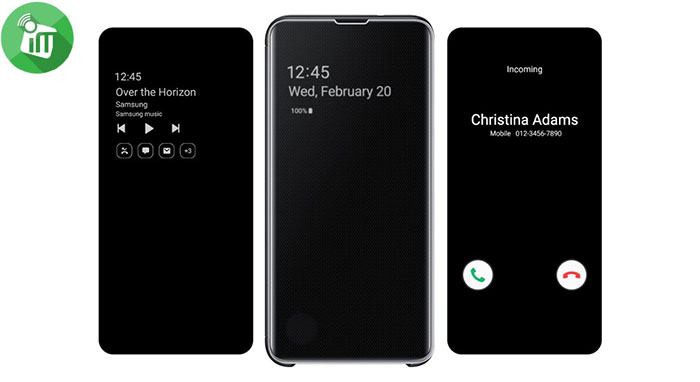 Samsung Galaxy S10 Plus Clear View Cover Case