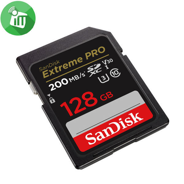 SanDisk Extreme PRO 128GB SDXC UHS-I Card 200MBs