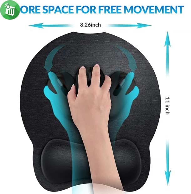 Wrist Guard Decompression Mouse Pad (H-37)