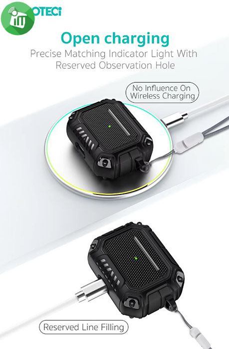 COTEetCI AP58 Armor Case Airpods Pro 2-1