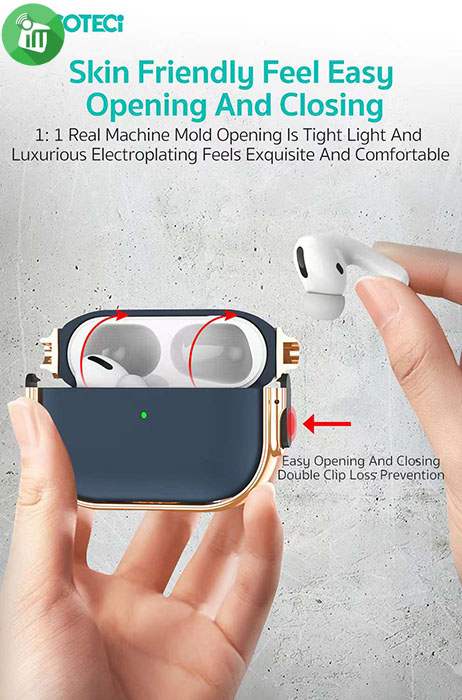 COTEetCI AP66 Heavy Armor Case Airpods Pro 2-1