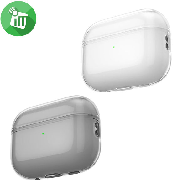 COTEetCI AP74 Crystal Transparent Case Airpods Pro 2