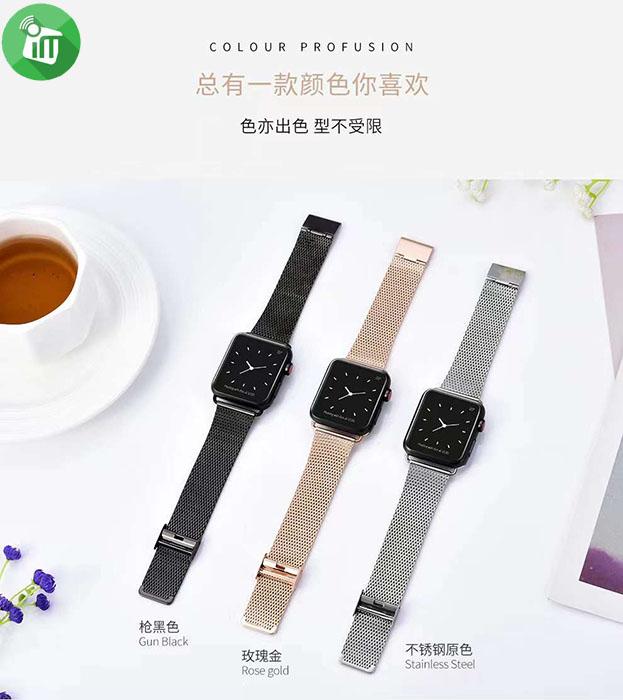 COTEetCI W23 Double Layer Mesh Strap iWatch (44/45/46/49mm)