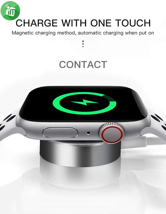 COTEetCI WS-21 iWatch Magnetic Charger USB-C Cable (1m)