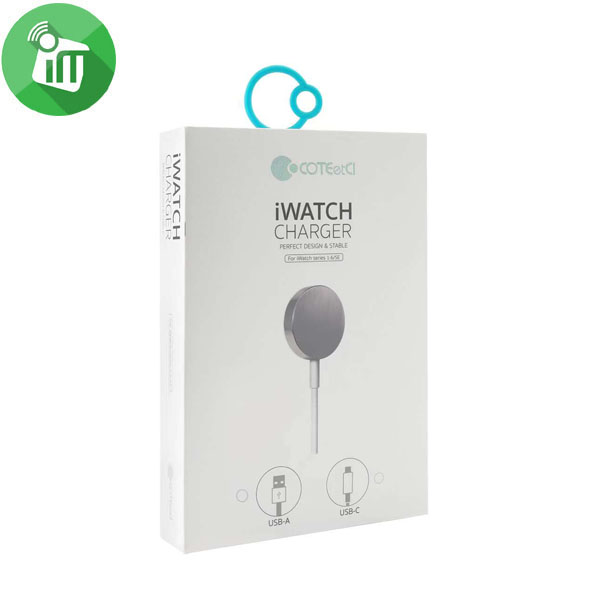 COTEetCI WS-21 iWatch Magnetic Charger USB-C Cable (1m) - Image 3