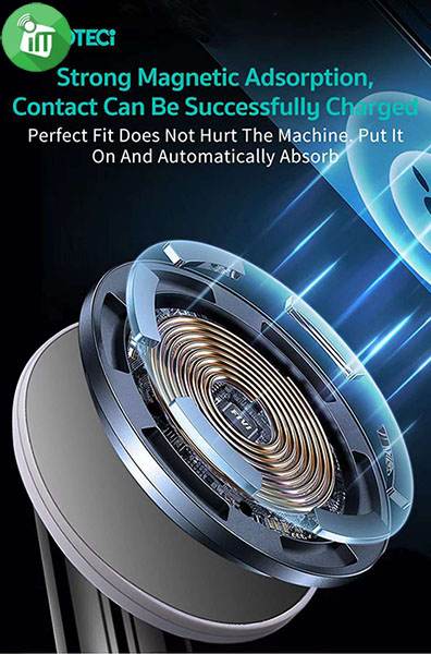 COTEetCI WS-38 2 in 1 Magnetic Desktop Wireless Charger