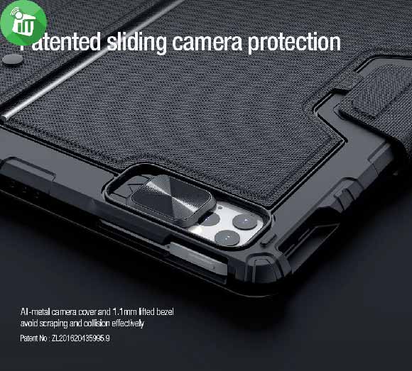 Nillkin Bumper Combo Keyboard Case iPad Pro 12.9 (2020-2022)Air 13 (2024) (Backlit version)