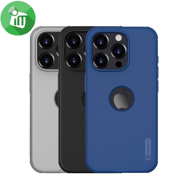 Nillkin Super Frosted shield Pro case iPhone 15 Pro Max (With Logo Cutout)