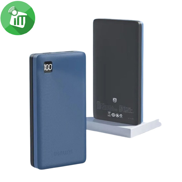 Philips Power Bank 20000mAh 22.5W Dual USB-A 20W PD - Image 2