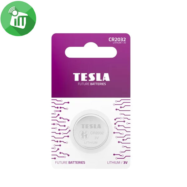 TESLA Lithium Button Battery CR2032 – 3V 1PCS