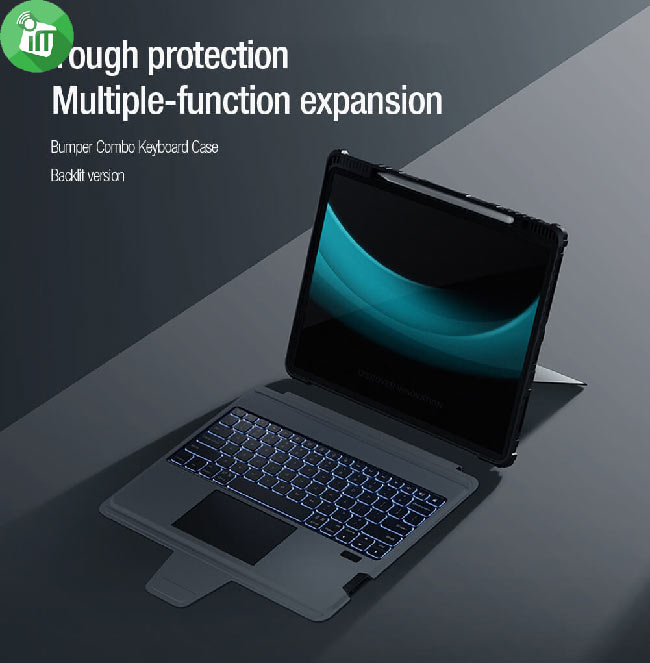 Nillkin Bumper Combo Keyboard Case iPad 10.9 10th (2022) (Backlit version) 