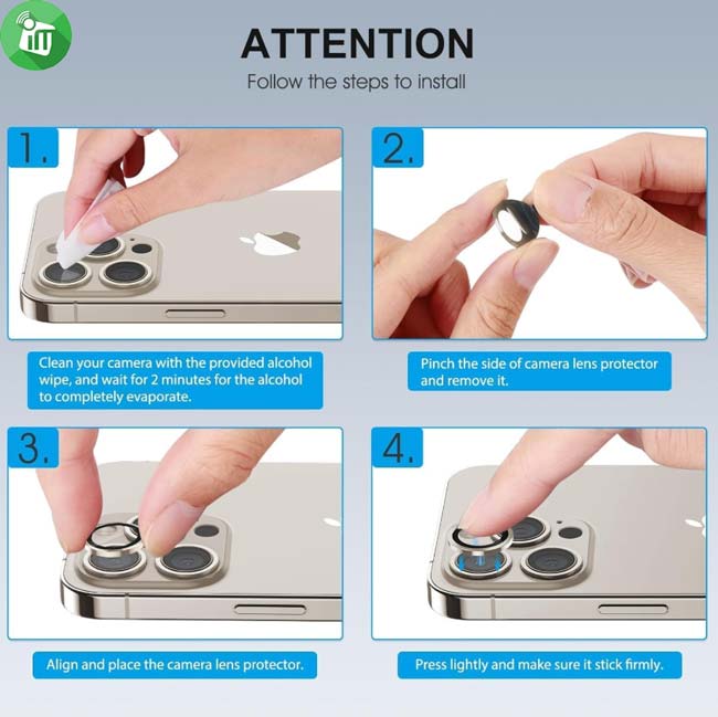 KuZoom AR invisible Camera Lens Glass iPhone 16 Pro16 Pro Max