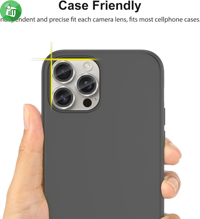 KuZoom AR invisible Camera Lens Glass iPhone 16 Pro16 Pro Max