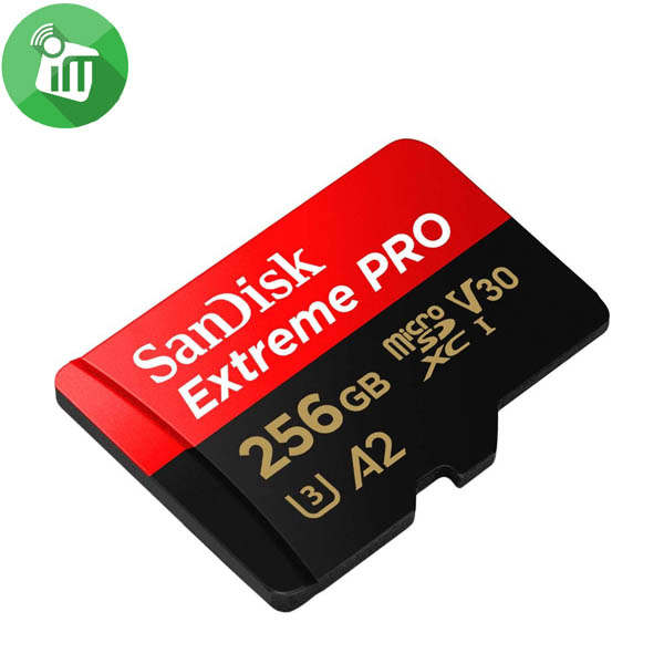 SanDisk Extreme PRO 256GB microSDXC UHS-I Card With Adapter 200/140MB/s - Image 4