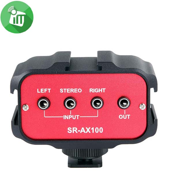 Saramonic SR-AX100 2-Channel Audio Adapter - Image 4