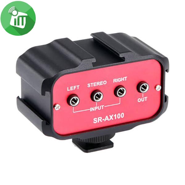 Saramonic SR-AX100 2-Channel Audio Adapter - Image 2