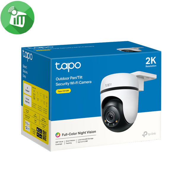 Tapo C510W Outdoor PanTilt Security WiFi Camera 2K