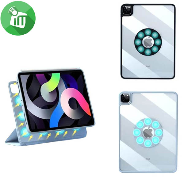 Xundd 360° Rotating Magnetic Detachable Case iPad Pro 12.9 (2020-2022)/Air 13 (2024)