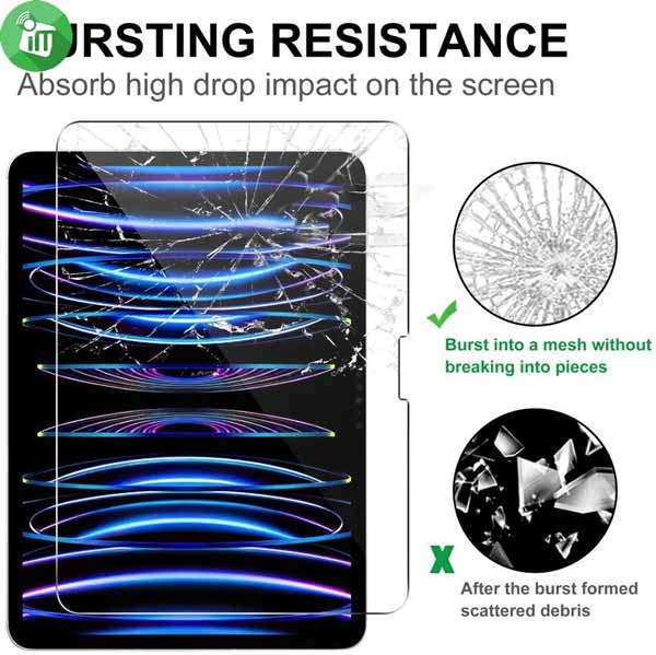 iScreen Glass Anti-Shock Screen Protector For iPad Air 11 (2024)