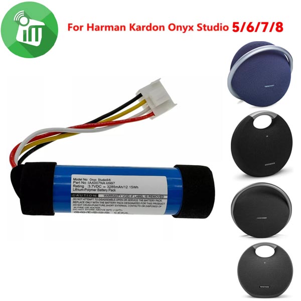 Battery Replacement Harman Kardon Onyx Studio 5/6/7/8 Li-Pol 3285mAh