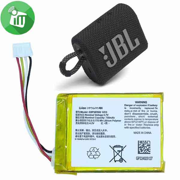 Battery Replacement JBL GO 3 Li-Pol 750mAh