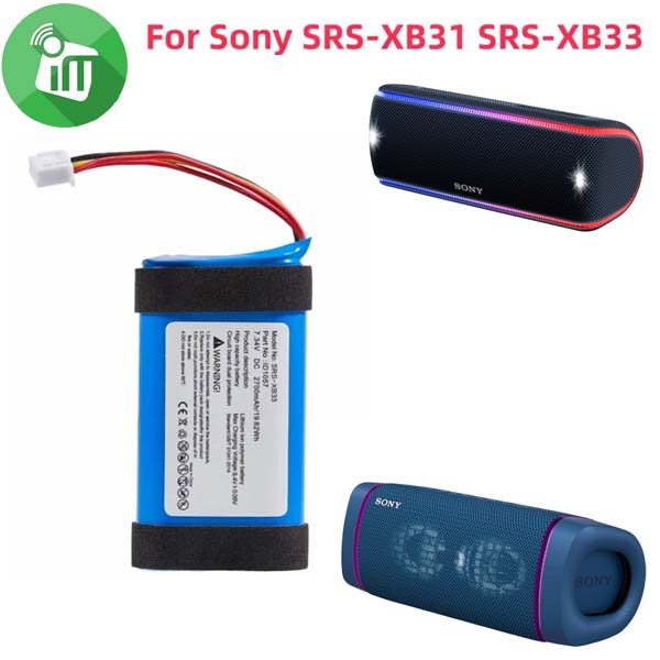 Battery Replacement Sony SRS-XB31/SRS-XB33 Li-Pol 2700mAh