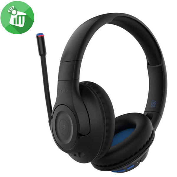 Belkin Sound Form Inspire Wireless Over-Ear Headset for Kids
