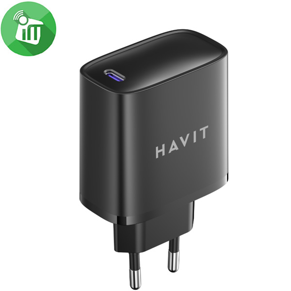 Havit UC45 pro Wall Charger PD 45W Gan Dual Ports