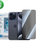 KuZoom 360 Anti-Peeping Full Glass Screen iPhone 15 Pro Max