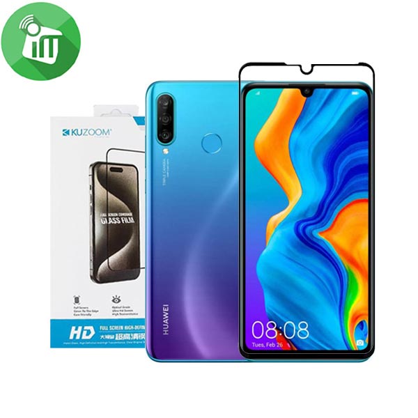 KuZoom 9D HD Full Cover Glass Screen Huawei P30 litenova 4e