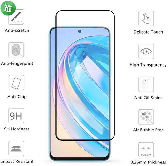 KuZoom 9D HD Full Cover Glass Screen Huawei P30 litenova 4e