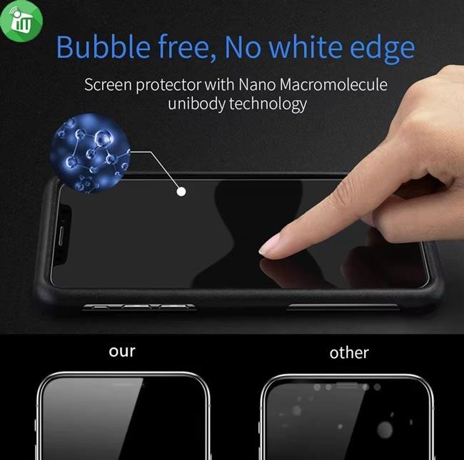 KuZoom 9D HD Full Cover Glass Screen Huawei P30 litenova 4e