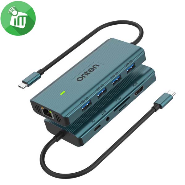 Onten 10 in 1 USB-C Multi-function docking station (OTN-UC962)