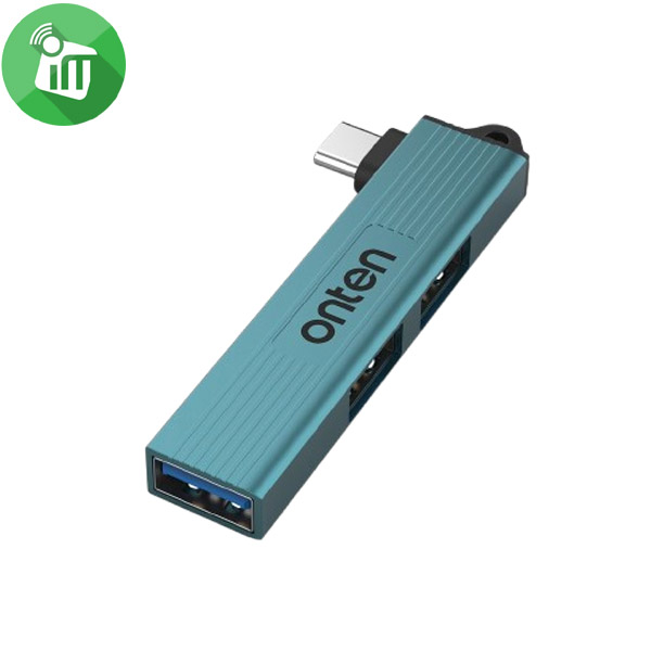 Onten 3 in 1 USB-C to 3-Port Hub (OTN-UC51)