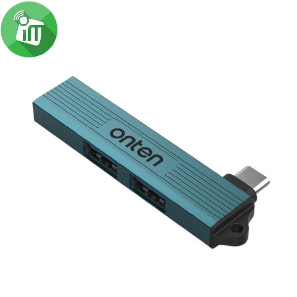 Onten 3 in 1 USB-C to 3-Port Hub (OTN-UC51) - Image 2