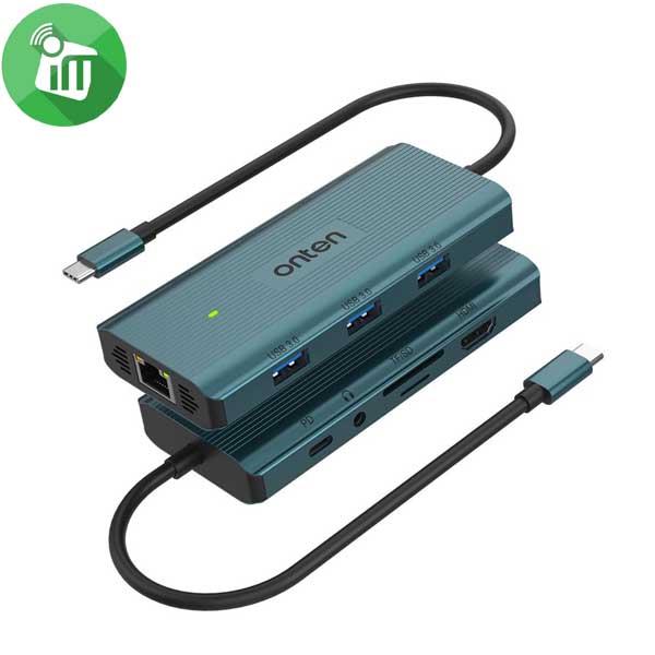 Onten 9 in 1 USB-C Multi-Function Docking Station (OTN-UC961)