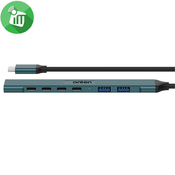 Onten USB-C 7-Port Smart Hub (OTN-UC972C)