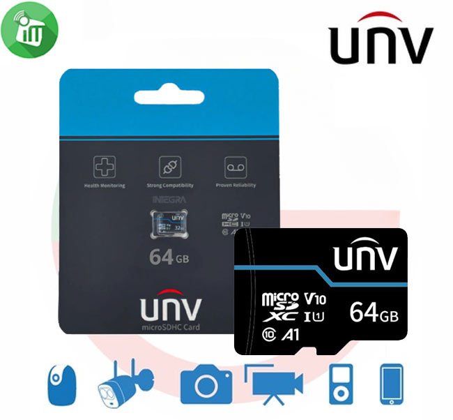 Uniview UNV 64GB micro SDXC Card 90MB/s