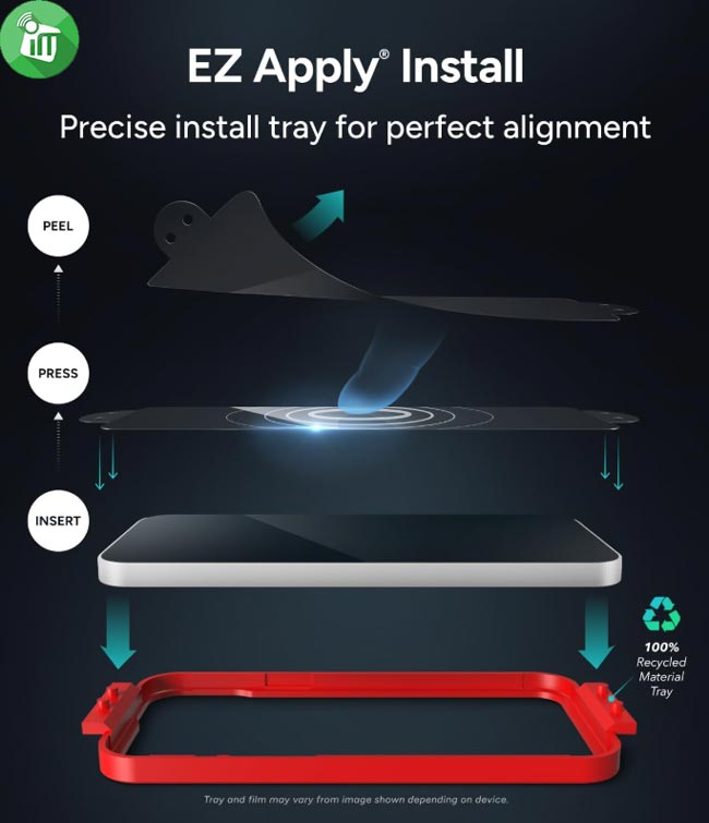 Zagg Glass Plus Edge Screen Protector iPhone 16