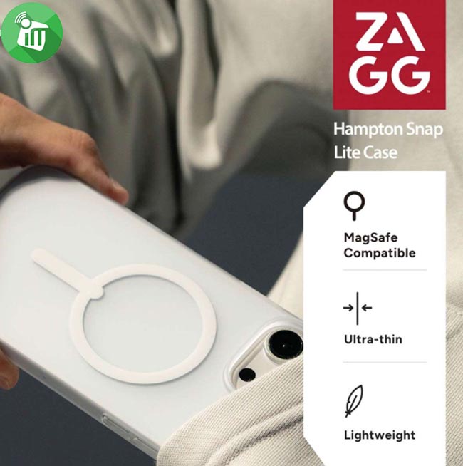 Zagg Hampton Snap Lite Case iPhone 16 Pro
