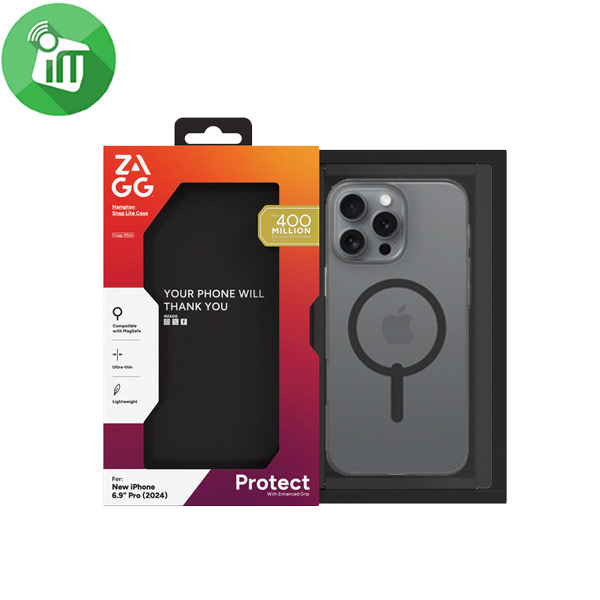 Zagg Hampton Snap Lite Case iPhone 16 Pro