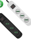 iLock Power Strip 3 Schuko Outlets Without Earthing (Basic) 3M