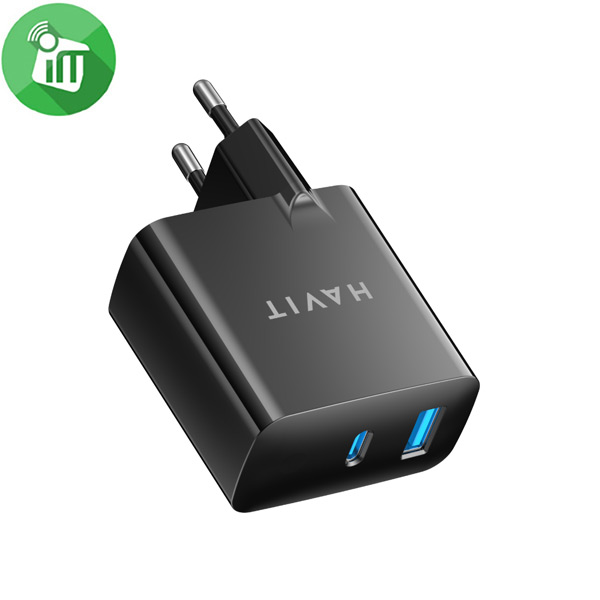 Havit UC45 pro Wall Charger PD 45W Gan Dual Ports