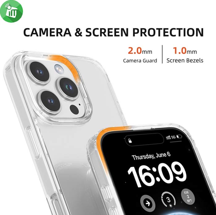 Mutural Ice Series Crystal Hard Case iPhone 16 Pro