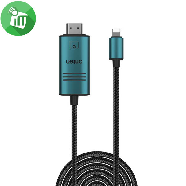 Onten Lightning to HDTV HDMI 1080 Cable (OTN-7577) (2m)